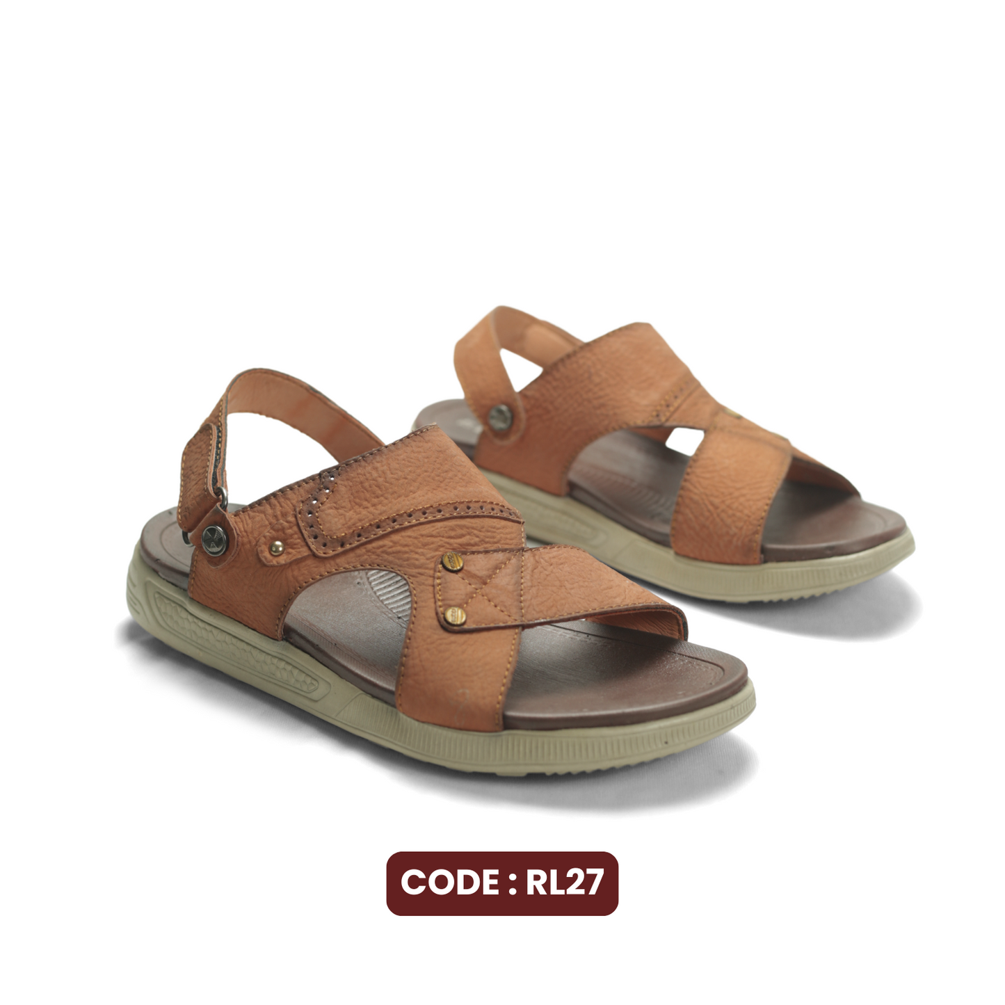 CASUAL FLAT SANDALS FOR MEN - RL27