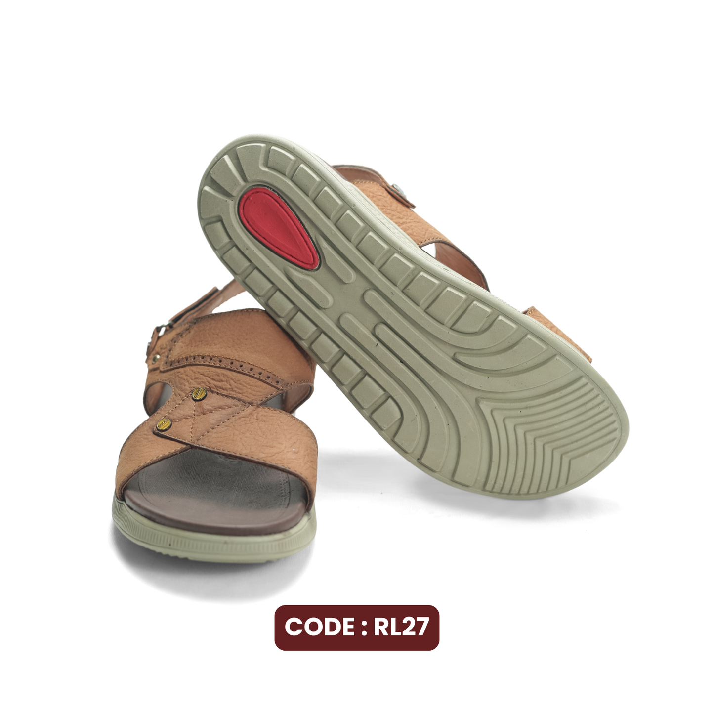 CASUAL FLAT SANDALS FOR MEN - RL27