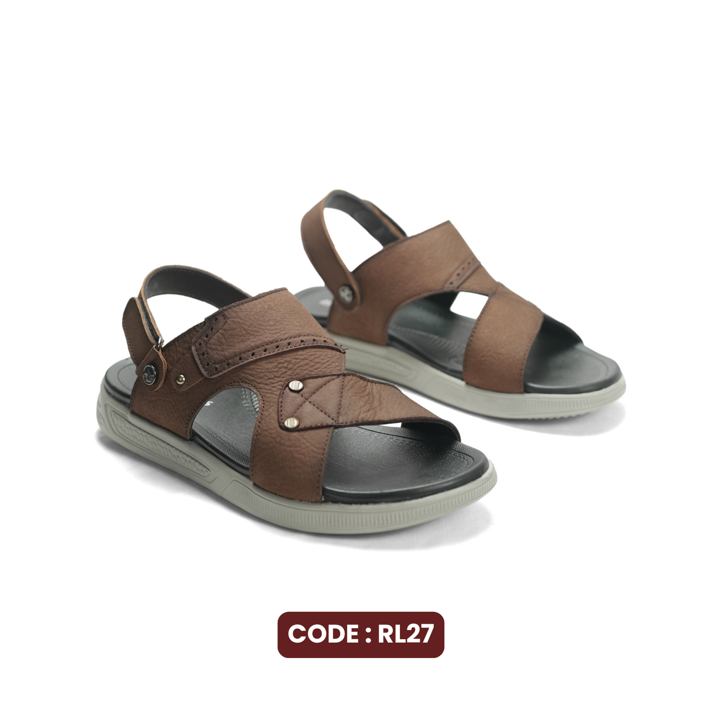 CASUAL FLAT SANDALS FOR MEN - RL27