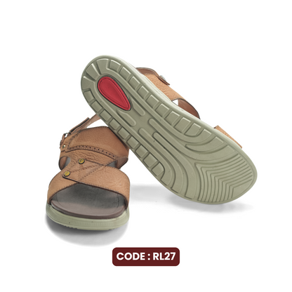 CASUAL FLAT SANDALS FOR MEN - RL27