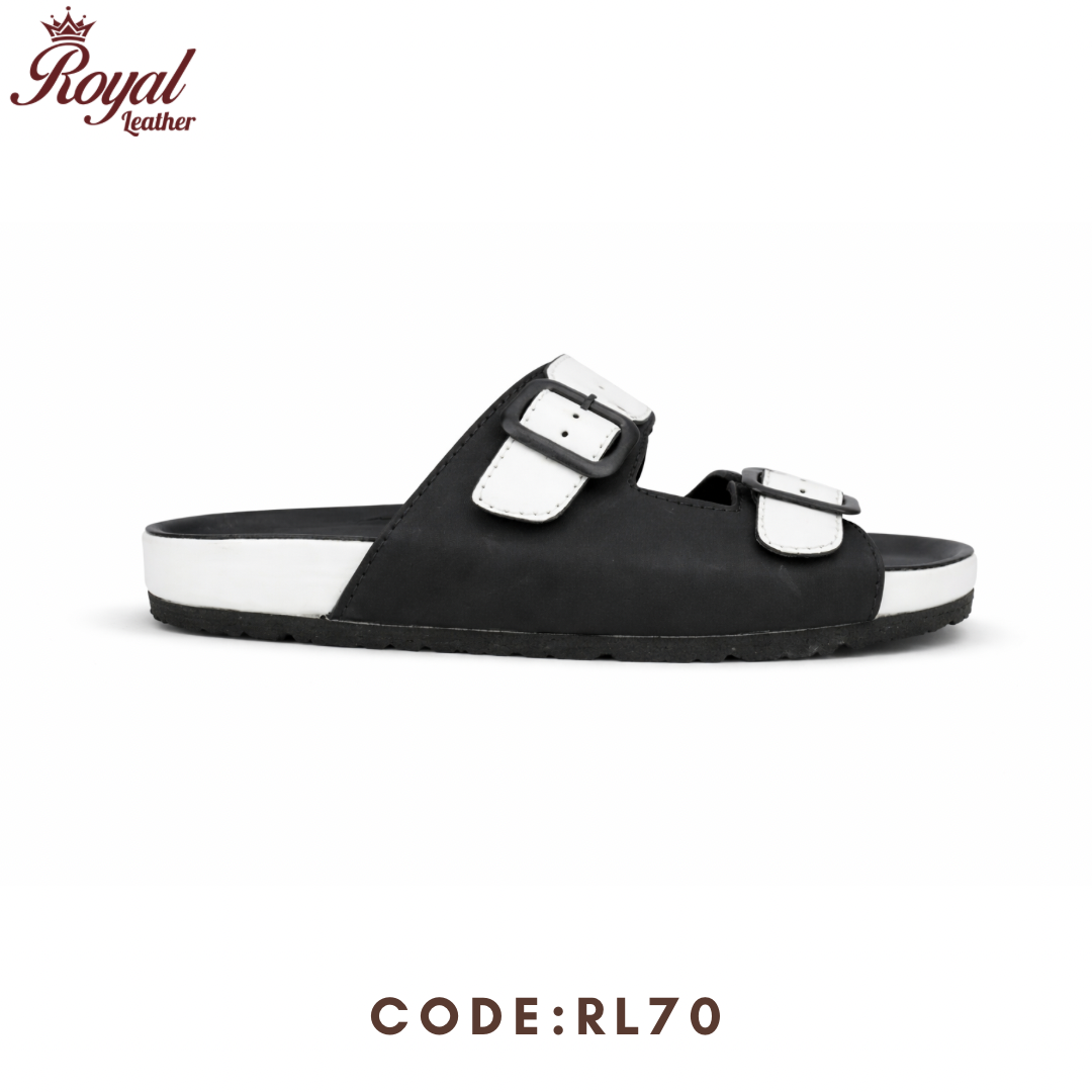 Premium Mens Arizona Sandals RL70 White