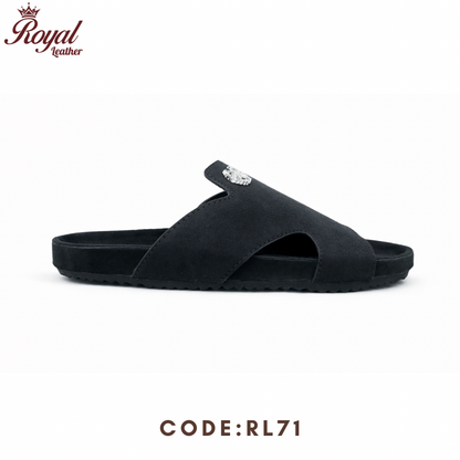 Premium Mens Arizona Sandals - RL71 Black