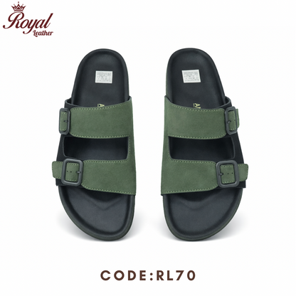 Premium Mens Arizona Sandals RL70 Olive