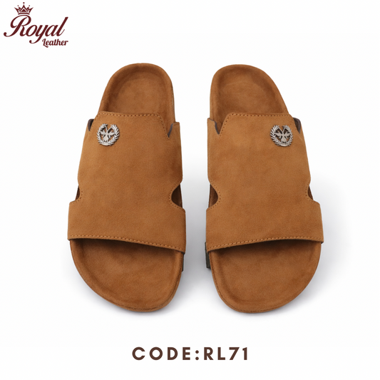 Premium Mens Arizona Sandals - RL71 Orange