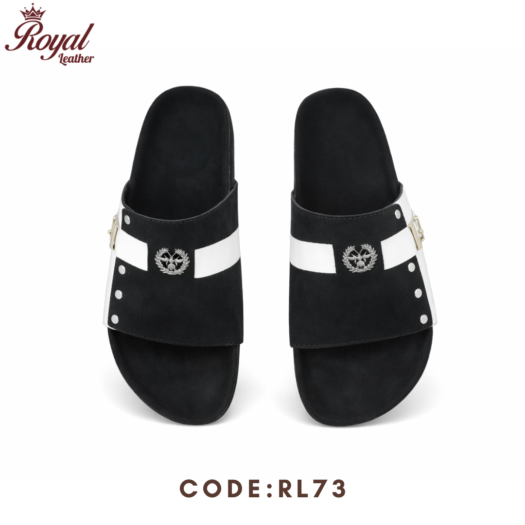 Premium Mens Arizona Sandals RL73 Black