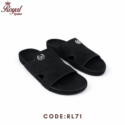 Premium Mens Arizona Sandals - RL71 Black