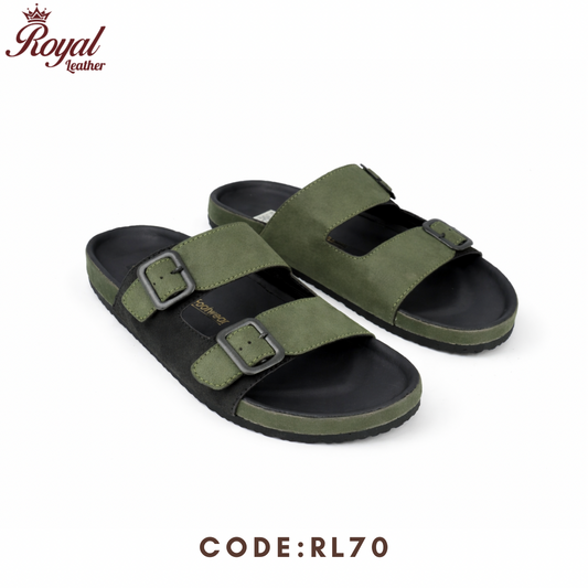 Premium Mens Arizona Sandals RL70 Olive