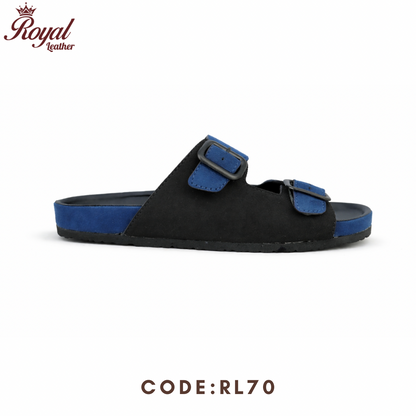 Premium Mens Arizona Sandals RL70 Nevy Blue